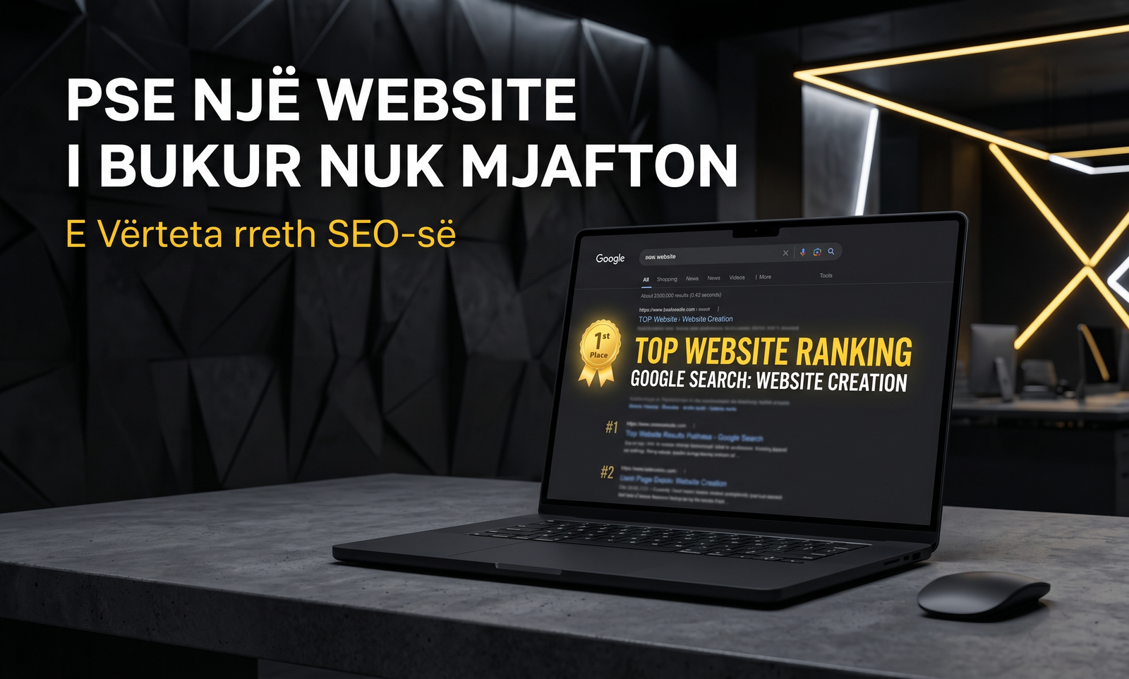 Pse një Website i Bukur Nuk Mjafton: E Vërteta rreth SEO-së